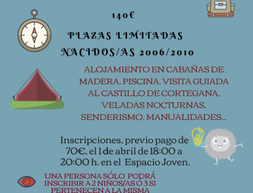 Juventud: CAMPAMENTO en LA POSADA DE CORTEGANA