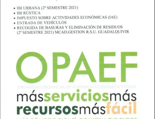 OAPEF: PAGO DEL IBI en Voluntaria (hasta 05/11/21)